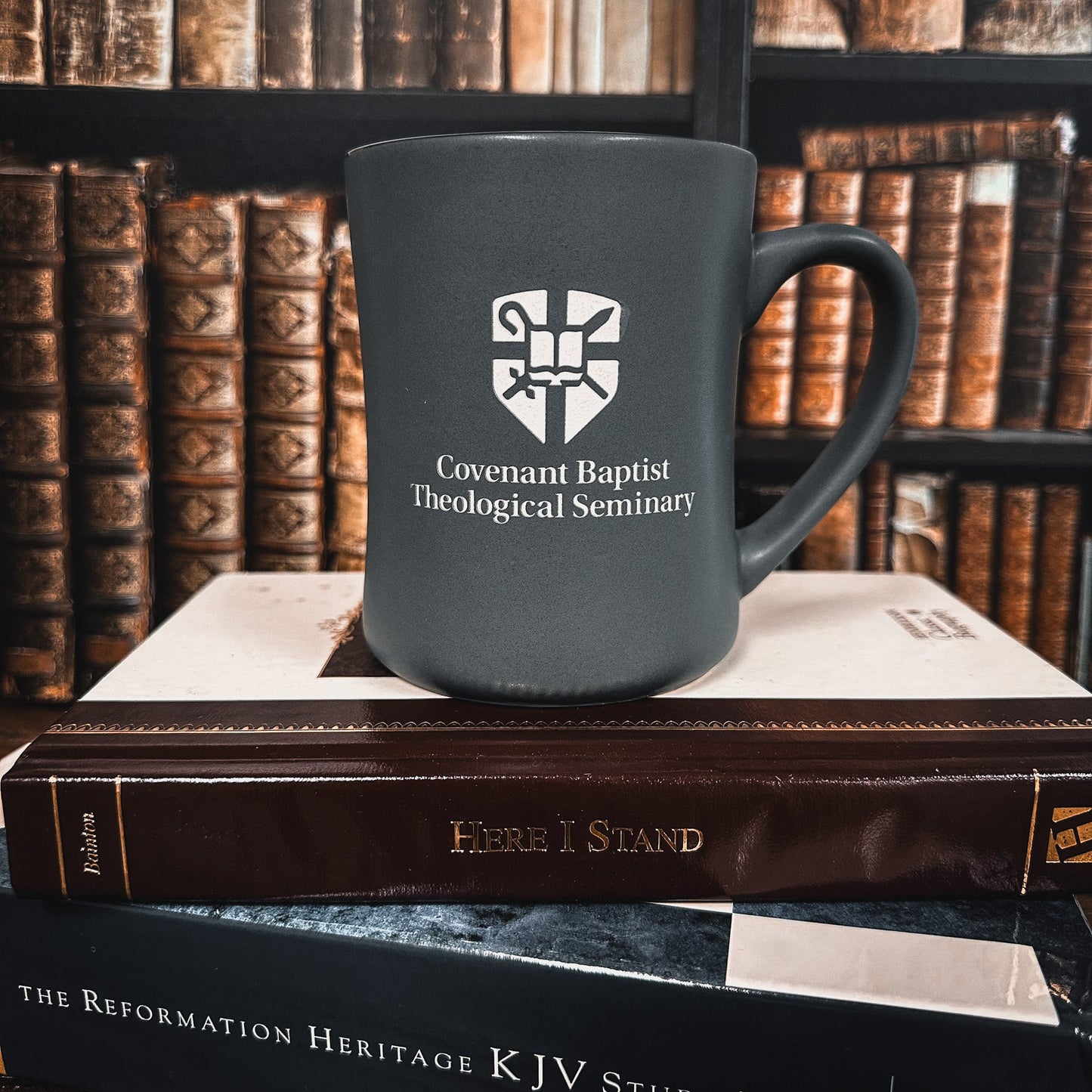 CBTS Gray Engraved Mug