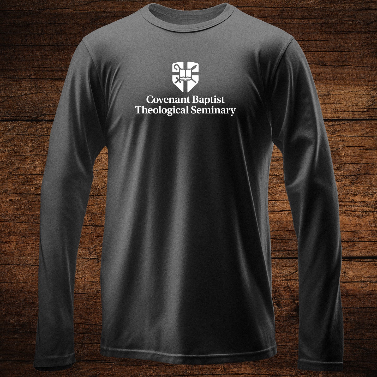 Logo with Full Text - Long Sleeve Tee
