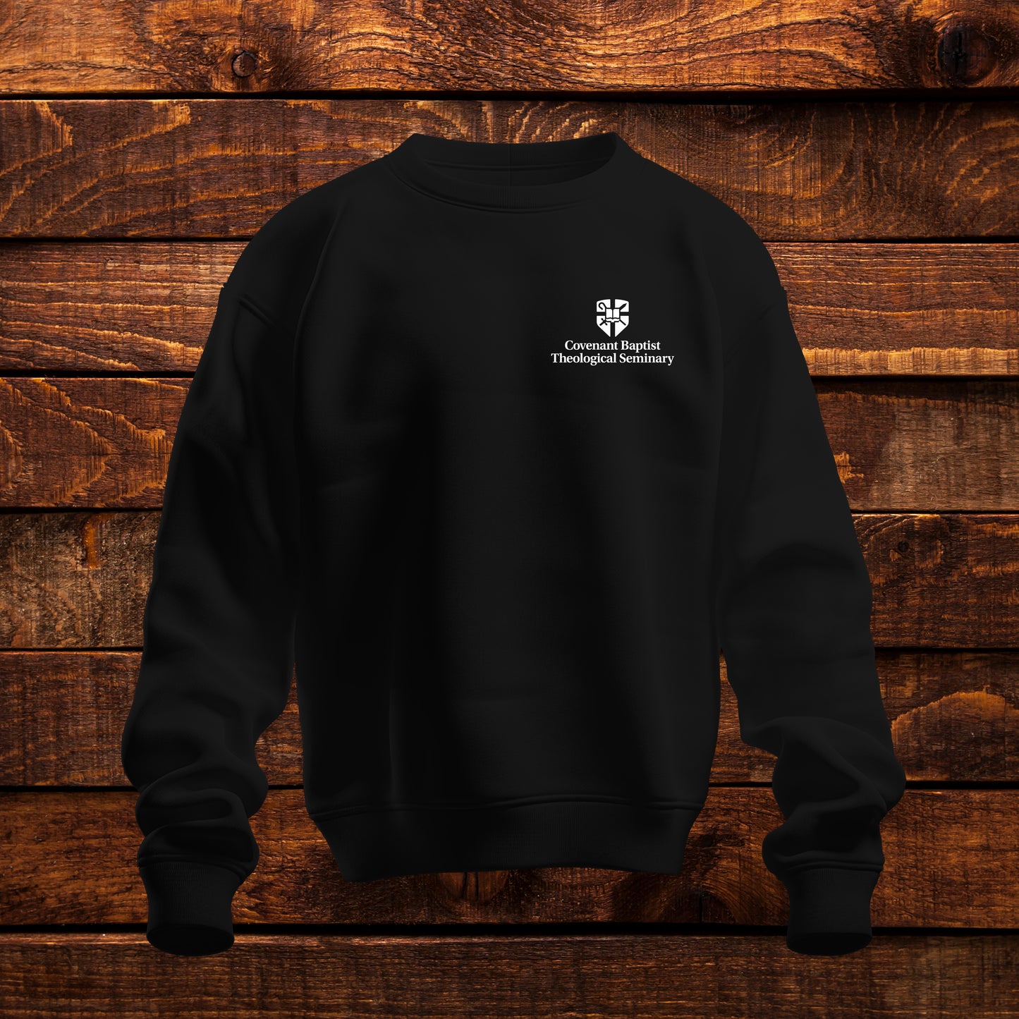 Logo with Full Text (Mid) - Crewneck Sweater