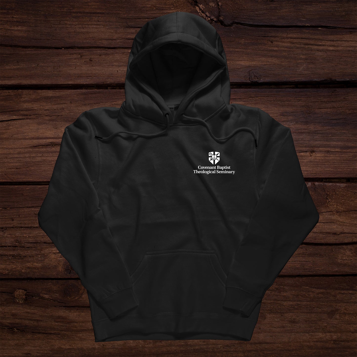 Logo with Full Text (Mid) - Hoodie