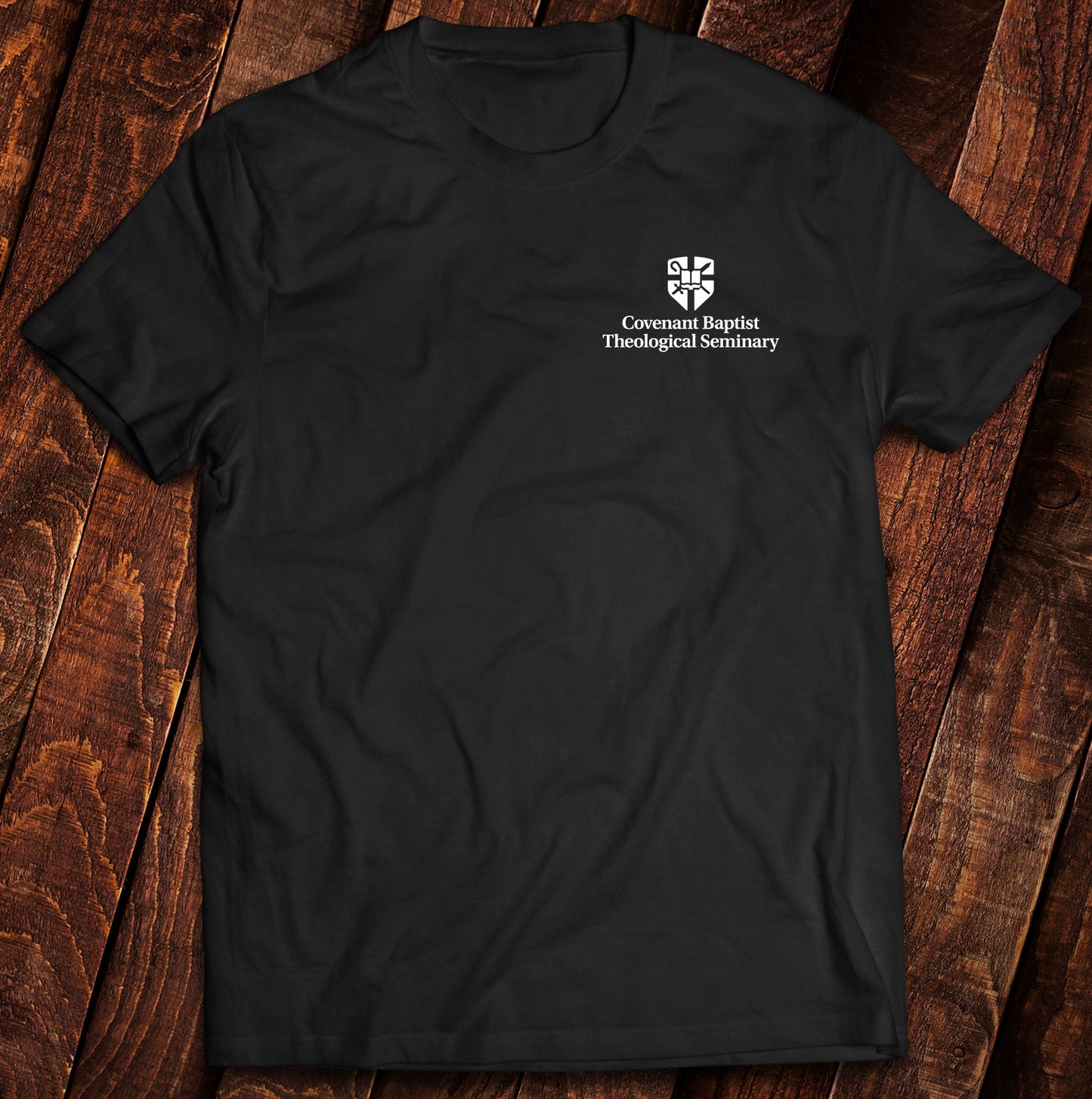 Logo with Full Text (Mid) - Shirt