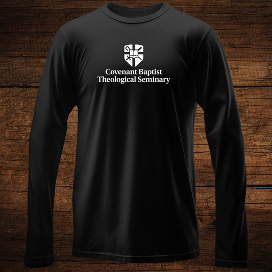Logo with Full Text  - Long Sleeve Tee